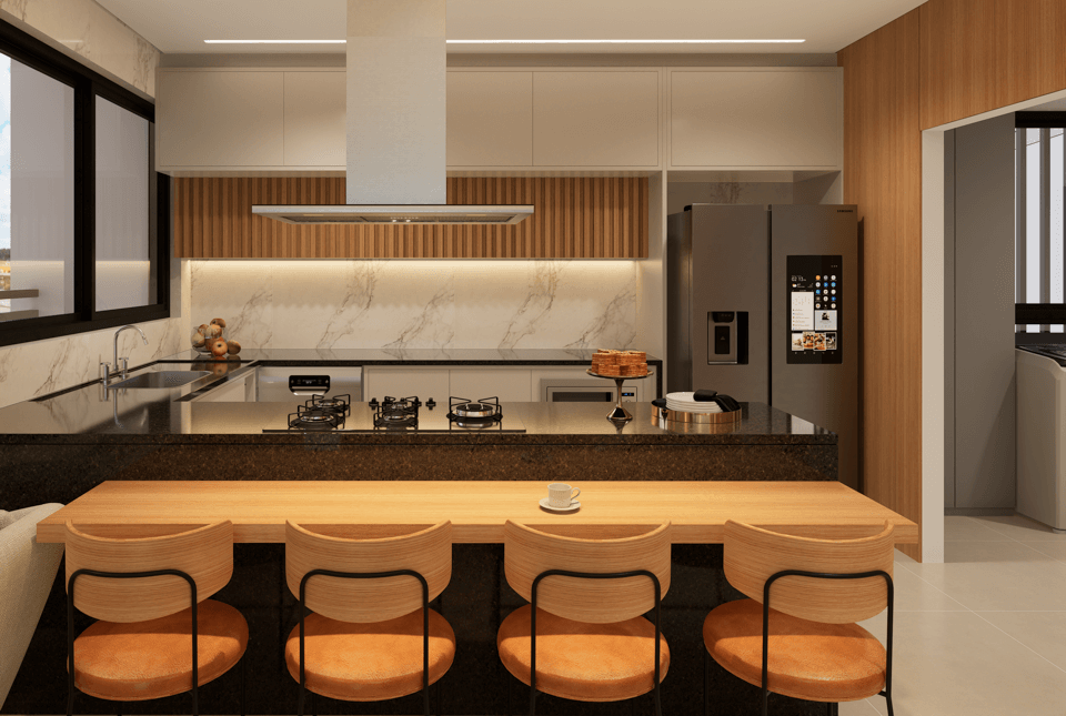 Cozinha - Apartamento Essence 360 - 9