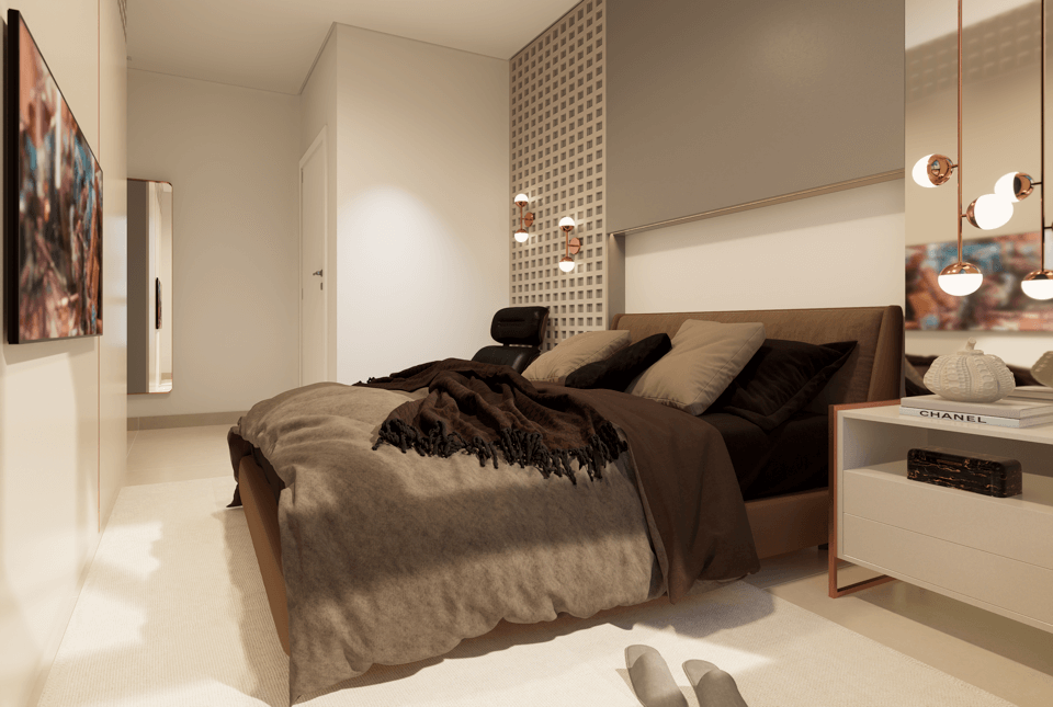 Suíte Master - Apartamento Essence 360 - 18