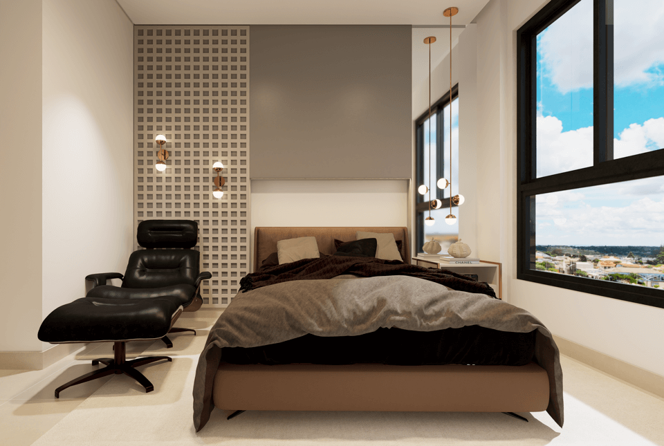 Suíte Master - Apartamento Essence 360 - 28