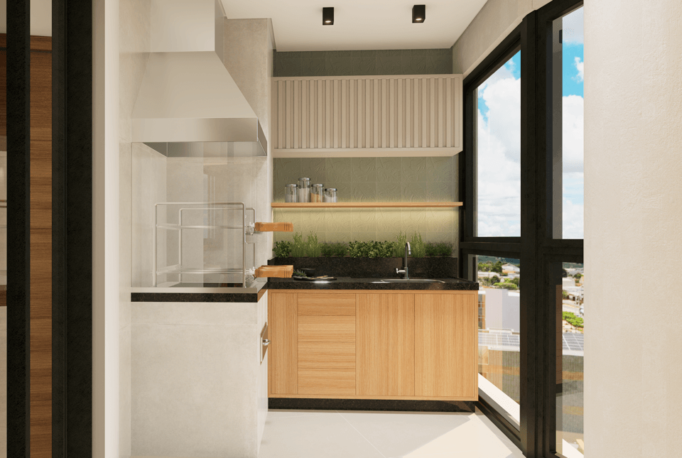 Varanda Gourmet - Apartamento Essence 360 - 12